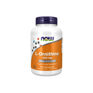 L-Ornithine (Ornitina) 500mg 120 Veg Cápsulas - Now Foods