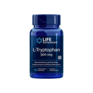 L-Triptofano 500mg 90 Veg Cápsulas - Life Extension