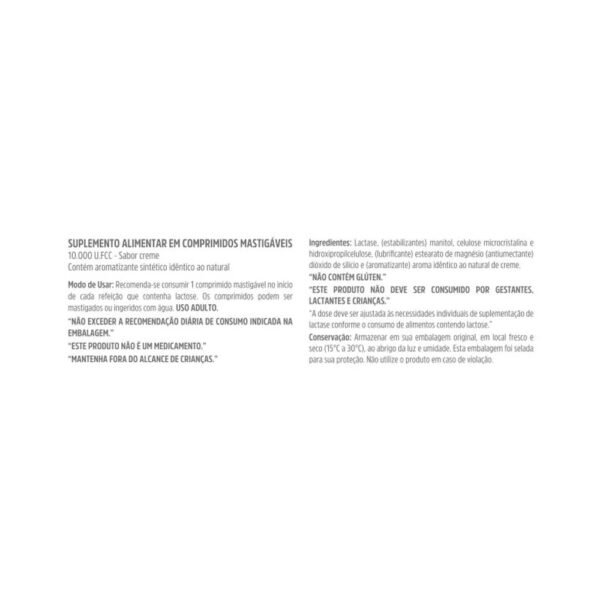 lactase_10000_fc-vfytbw6p6g.jpg Lactase 10.000 FCC 30 Comprimidos mastigáveis - Equaliv