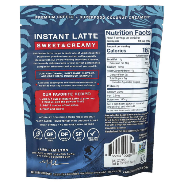 latte-instantaneo-cafe-creme-adaptogenicos-doce-e-cremoso-227-g-laird-superfood-11enm212gu.jpg Latte Instantâneo Café + Creme + Adaptogênicos Doce e Cremoso 227 g - Laird Superfood