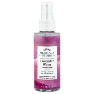 Lavender Flower Water Spray Facial e Corporal 118 ml - Heritage Store