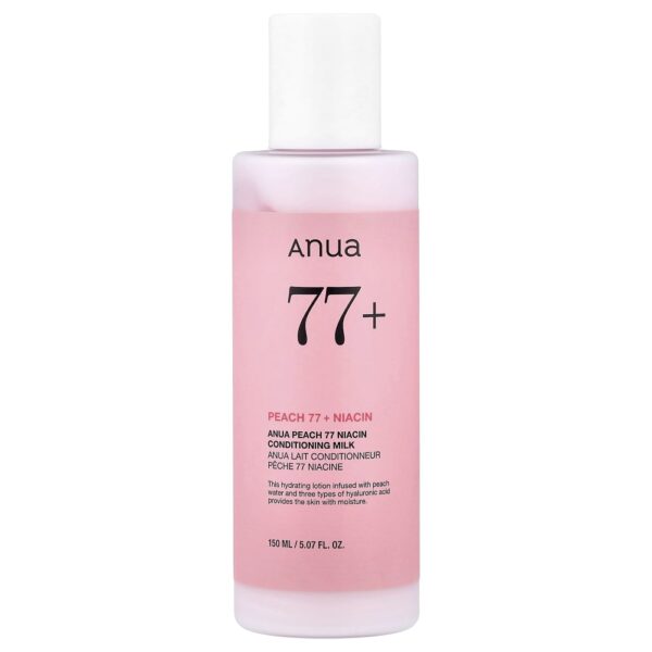 Leite Condicionador Facial Peach 77 Niacin 150 ml - Anua