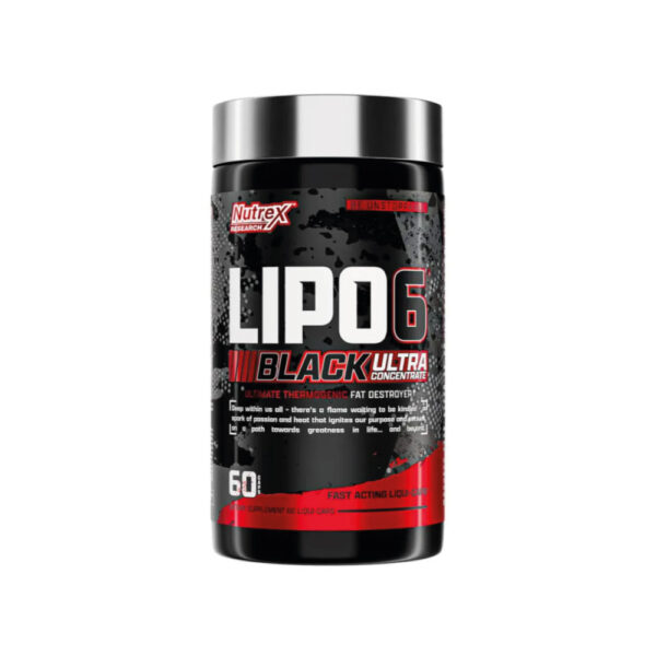 Lipo 6 Black Ultra Concentrado (Importado) 60 Cápsulas - NUTREX