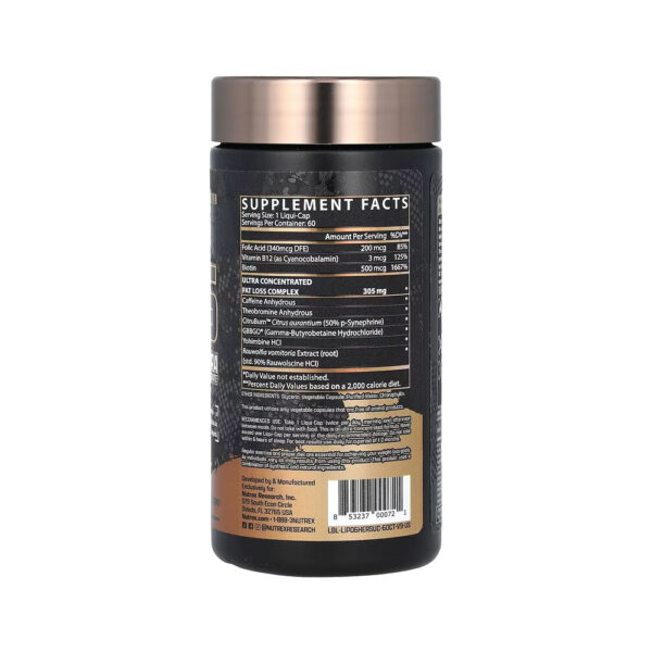 Lipo 6 Black Ultra Concentrate Hers (Importado) - NUTREX 60 Cápsulas