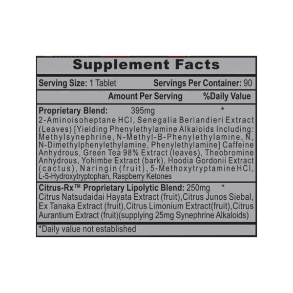 Lipodrene Xtreme 90 Tabletes - Hi-Tech Pharmaceuticals