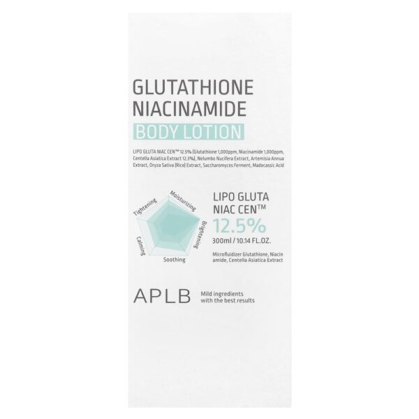 Loção Corporal de Glutationa e Niacinamida 300 ml - APLB