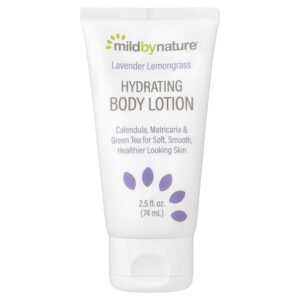 Loção Corporal Hidratante Lavanda e Capim-limão 74 ml - Mild By Nature