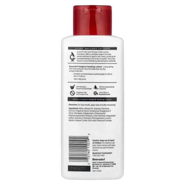 Loção Corporal Original Healing Pele Extrasseca Sem Perfume 250 ml - Eucerin
