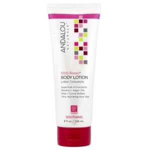 Loção Corporal Relaxante 1000 Roses 236 ml - Andalou Naturals
