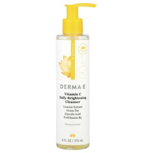 Loção de Limpeza Iluminadora Diária com Vitamina C 175 ml - DERMA E