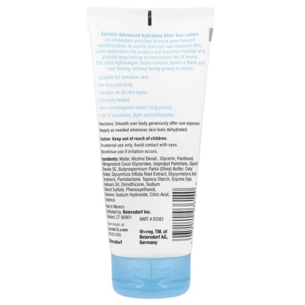 Loção Pós-Sol Hidratante Advanced Hydration After Sun 200 ml - Eucerin