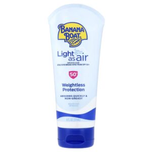 Loção Protetora Solar Corporal Light As Air FPS 50+ 177 ml - Banana Boat