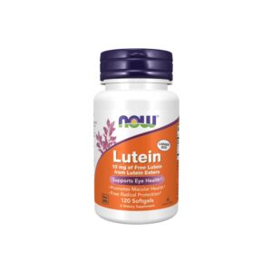 Lutein (Luteína) 10mg 120 Softgels - Now Foods