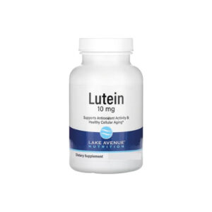 Luteína 10mg 60 Veg Cápsulas - Lake Avenue
