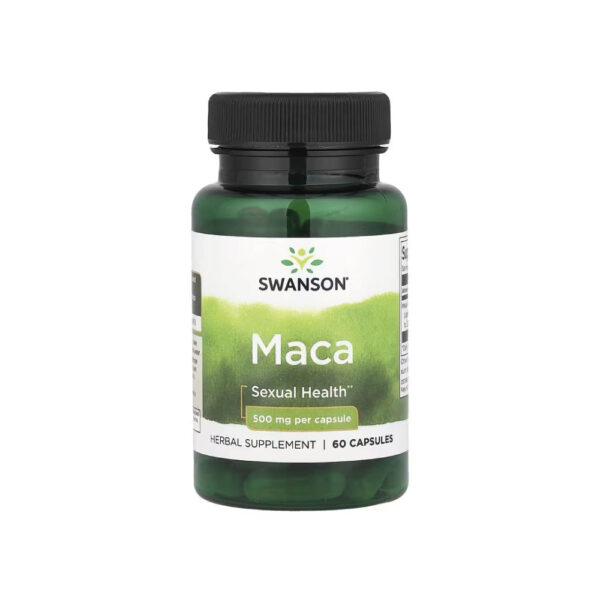 Maca Peruana 500mg 60 Cápsulas - Swanson