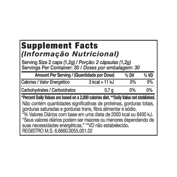 MACA PURE 100% Maca Peruana 60 Cápsulas - Black Skull