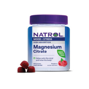 Magnésio Citrato Mood + Stress 60 Gummies - Natrol
