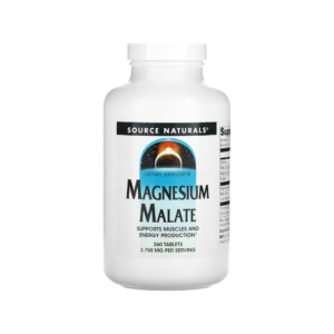 Magnésio Malato 3750mg 360 Tabletes - Source Naturals