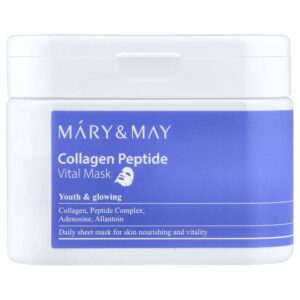 mary-may-mascara-facial-hidratante-collagen-peptide-vital-mask-30-unidades-400-g-nf6cib8yvd.jpg Mary & May - Máscara Facial Hidratante Collagen Peptide Vital Mask 30 Unidades 400 g