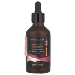 Mary & May - Sérum Facial Antioxidante Seoul Edition Idebenone Blackberry Complex Serum 80 ml
