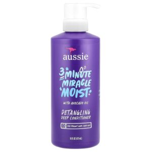 Mascara de Tratamento Intensivo 3 Minute Miracle Moist Abacate 475 ml - Aussie