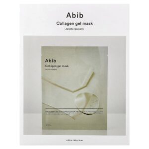 Máscara Facial Collagen Gel Mask Jericho Rose Kit com 4 Unidades - Abib