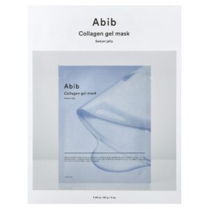 Máscara Facial Collagen Gel Mask Sedum Jelly Kit com 4 Unidades - Abib