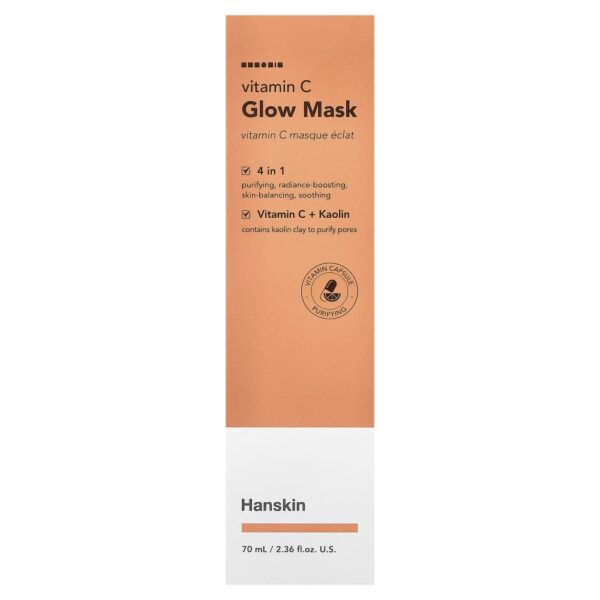 Máscara Facial Iluminadora Vitamin C Glow Mask 70 ml - Hanskin