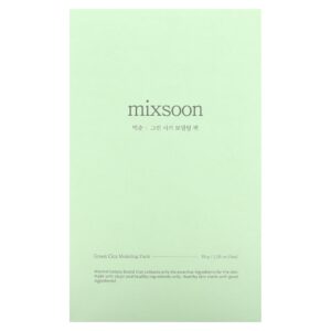 Máscara Facial Modeling Pack Green Cica Kit com 5 Pacotes - Mixsoon