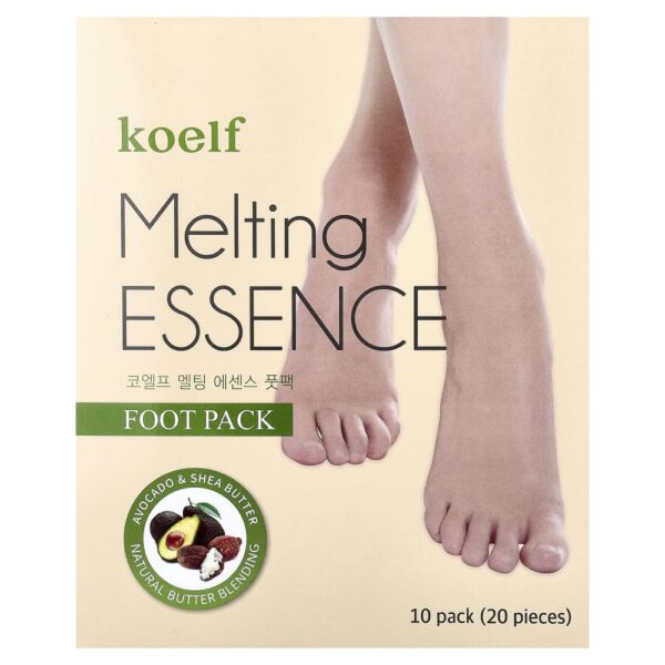 Máscara Hidratante para os Pés Melting Essence 10 Pares - Koelf