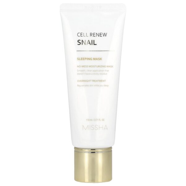 Máscara Noturna Super Aqua Cell Renew Snail 110 ml - Missha