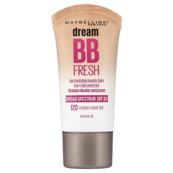 Maybelline - BB Cream Hidratante Multifuncional Dream BB Fresh FPS 30 Médio 120 30 ml