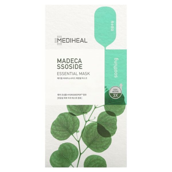 mediheal-mascara-facial-calmante-madecassoside-essential-sheet-mask-4-unidades-d-8sqqmrfha5.jpg MEDIHEAL - Máscara Facial Calmante Madecassoside Essential Sheet Mask 4 Unidades de 24 ml