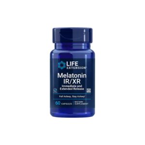 Melatonina IR/XR 1,5mg 60 Cápsulas - Life Extension