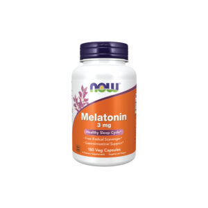Melatonina 3mg 180 Veg Cápsulas - Now Foods