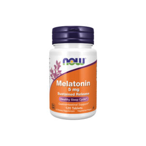 Melatonina 5mg Sustained Release 120 Tabletes - Now Foods