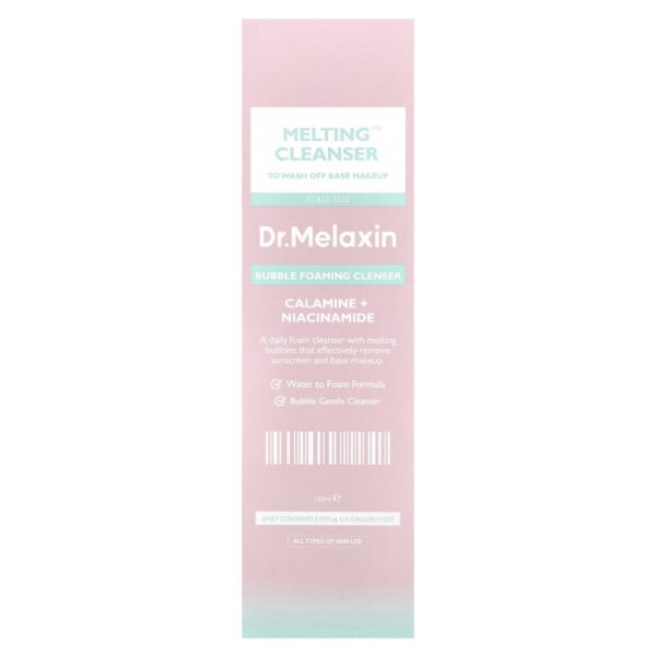 Melting Limpador Espuma de Limpeza com Bolhas 150 ml - Dr.Melaxin