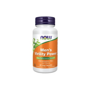Men's Virility Power 60 Veg Cápsulas - Now Foods
