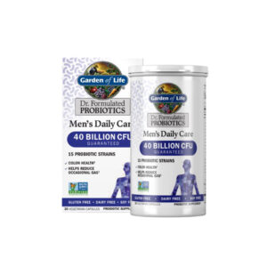 Dr. Formulated Probiotics Men´s Daily Care 40 Billion CFU 30 Veg Cápsulas - Garden of life