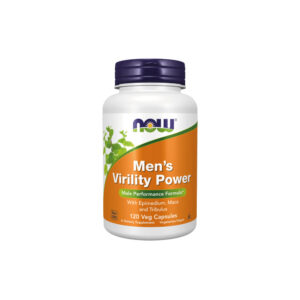 Men's Virility Power 120 Veg Cápsulas - Now Foods