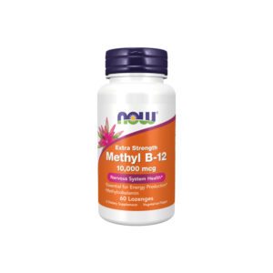 Methyl B-12 10,000mcg 60 Pastilhas - Now Foods