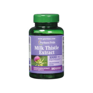 Milk Thistle Extract 1000mg 180 Softgels - Puritan's Pride
