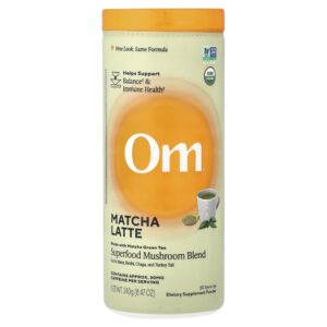Mistura de Cogumelos e Matcha Latte 240 g - Om Mushrooms