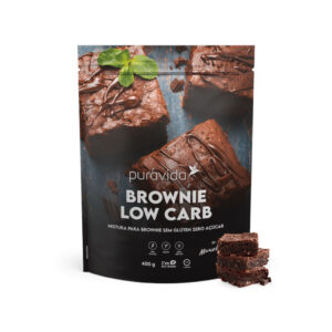 MISTURA PARA BROWNIE LOW CARB ZERO AÇÚCAR 400g - Puravida