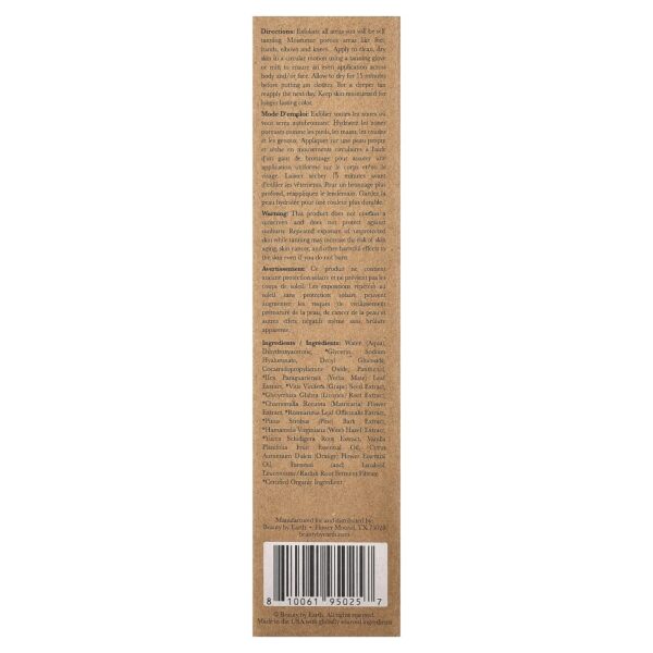 Mousse Autobronzeador Corporal Tom Claro a Médio 222 ml - Beauty By Earth