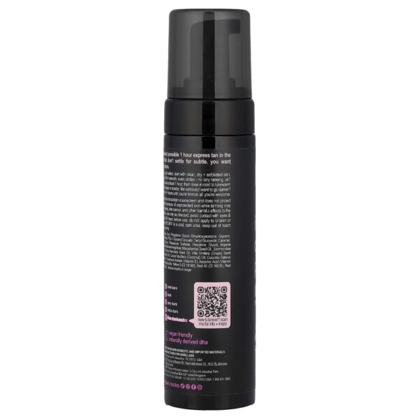 Mousse Autobronzeador Express 1 Hour O Mais Escuro 200 ml - b.tan