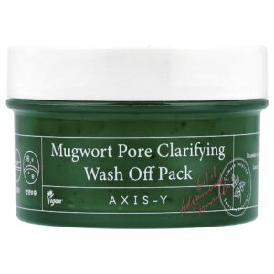 Mugwort Pore Clarifying Wash Off Pack Máscara de Poros 100 ml - Axis-Y