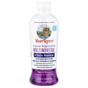 Multimineral Noturno Líquido + Pele Renew Frutas Vermelhas Dream 887 ml - MaryRuth's