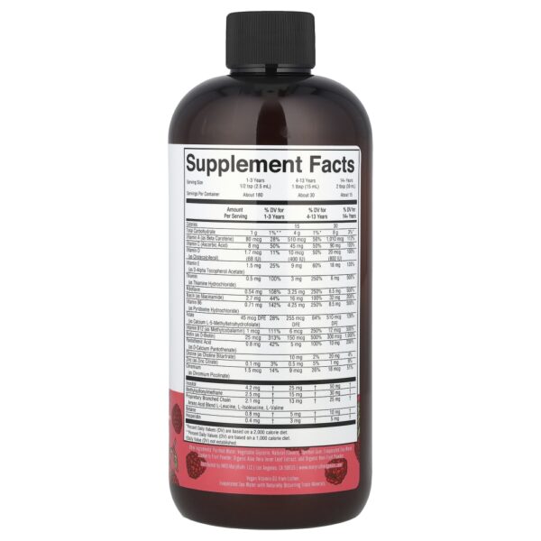 Multivitamínico Líquido Matinal Framboesa 450 ml - MaryRuth's