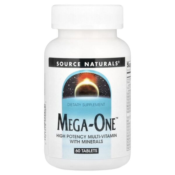 Multivitamínico Mega-One 60 Comprimidos - Source Naturals